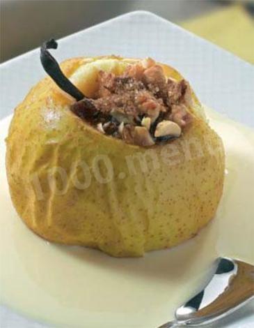 Запеченные яблоки с сахаром, корицей и гвоздикой в духовке