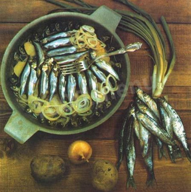 Рыбная запеканка с картошкой