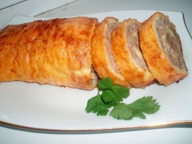 Рулет из мяса зайца