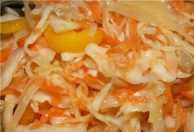 Вкусный салат Соляночка на зиму