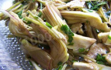 Салат из артишоков с яблоками