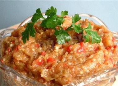 Салат из баклажанов и моркови на зиму