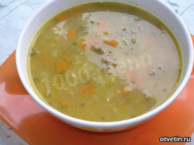 Шотландский перловый суп