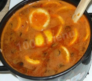Солянка из рыбы