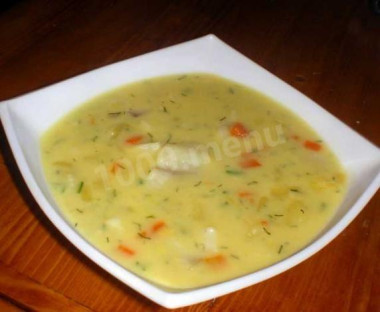 Суп молочно-рыбный
