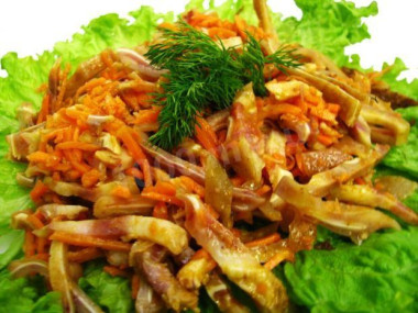 Жареные уши по-корейски