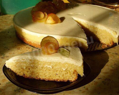 Яблочный торт Безделушка