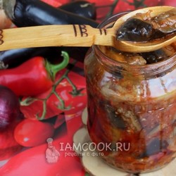 Лечо из баклажанов на зиму — рецепт с фото