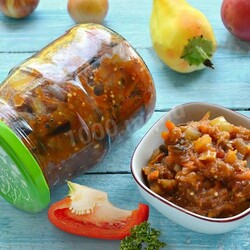 Баклажанная икра в мультиварке — рецепт с фото