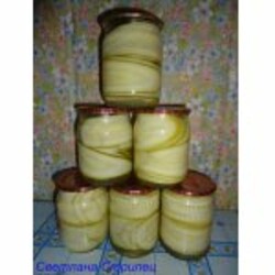 Заготовка из кабачков на зиму