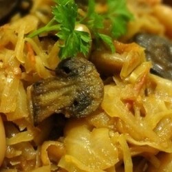 Капуста тушеная с грибами - Рецепты пользователя Татьяна Василенко - Daily-menu.ru