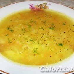 Куриный cуп с вермишелью