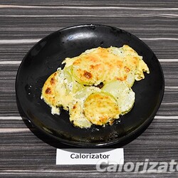 Кабачки запеченные с травами и сметаной