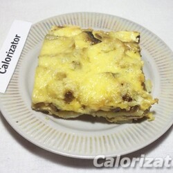 Гратен из картофеля с грибами