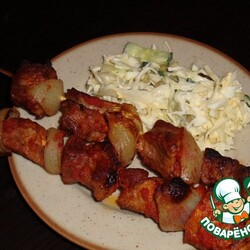 Шашлык в рукаве для запекания