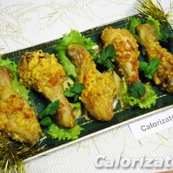 Куриные ножки в сыре