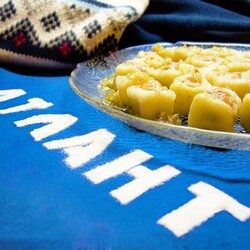 Картофельные клецки с форелью