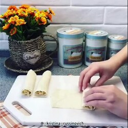 Трубочки их лаваша