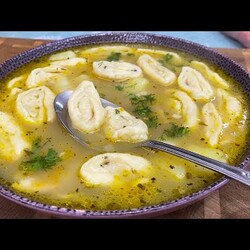 Такой СУПЧИК варю 3 РАЗА В НЕДЕЛЮ! Все в ВОСТОРГЕ и просят СНОВА и СНОВА Суп с ЧЕСНОЧНЫМИ ГАЛУШКАМИ