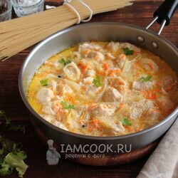 Подлива из курицы со сметаной — рецепт с фото