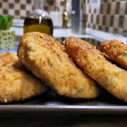 Розовый баклажан |Котлеты из куриной грудки.