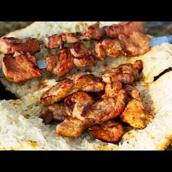 Шашлык по-грузински - мцвади.