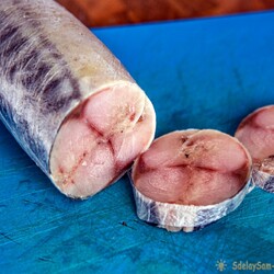 Строганина из скумбрии. Питаемся разнообразно. Готовим просто, вкусно и с удовольствием