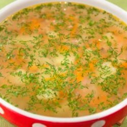 Суп с рыбными консервами