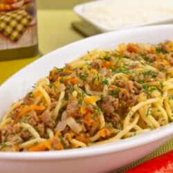 Спагетти с фаршем