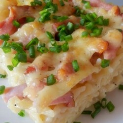 Макаронная запеканка «Ленивая» (макароны не варим!) : Вторые блюда