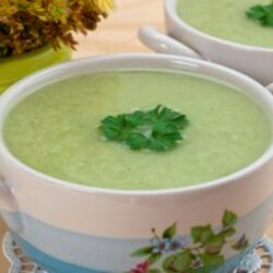 Суп-пюре с брокколи и куриным филе