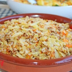 Гречневая каша с капустой