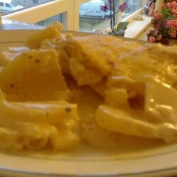 Картошка в сметанке