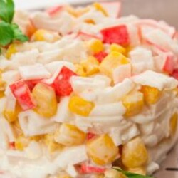 Салат с кукурузой