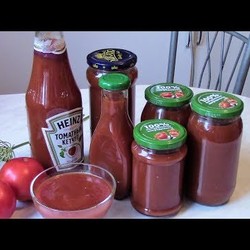 Невероятно вкусный домашний кетчуп на зиму . Как приготовить в домашних условиях кетчуп на зиму .