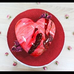 Муссовый Торт с Черной Смородиной / Mousse Cake with Black Currant