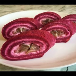 Свекольные Блинчики с Сельдью / Роллы из Блинов / Рулеты из Блинов / Простой Рецепт (Закуска)