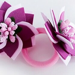 Цветок из фоамирана 