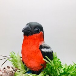 снегирь из мастики