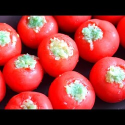 ВОЛШЕБНАЯ ЗАКУСКА! Эти ПОМИДОРКИ покорят Вас!!! Ешь и еще хочется!!!  Мамины рецепты