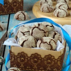 Печенье "Нутово-черемуховые амаретти"