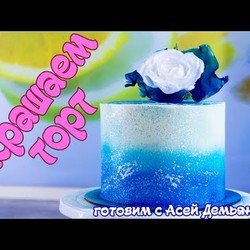 Как украсить торт. Выравнивание торта очень подробно. Готовим крем для торта и выравнивания