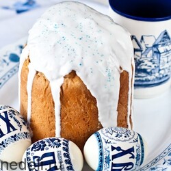 Рецепт яблочного кулича | Меню недели