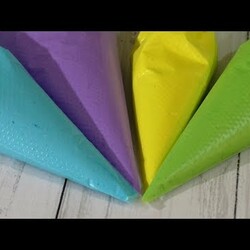 БЕЛКОВАЯ ГЛАЗУРЬ для пряников  Очень подробный рецепт