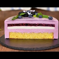 Ягодный Муссовый Торт