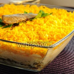 Салат со шпротами «Берта»