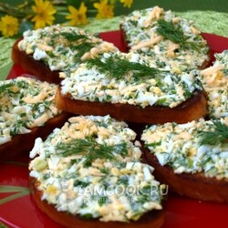 Гренки с сыром и чесноком — рецепт с фото