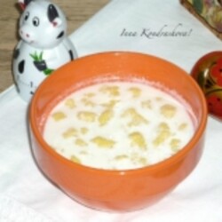 Молочный суп с клёцками