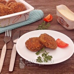 Грибные котлеты — рецепт с фото