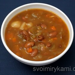 Как сварить фасолевый суп в мультиварке по пошаговому рецепту с фото